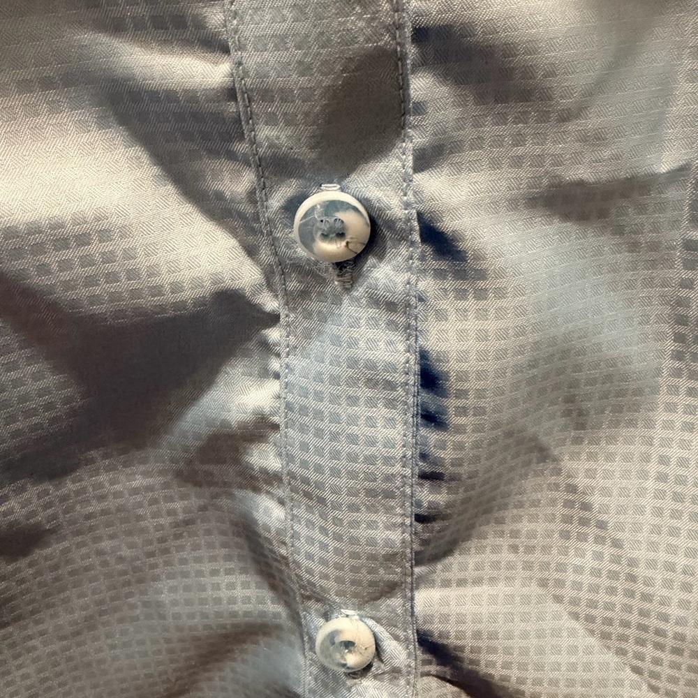 Stillwater Supply Co Men’s Light Blue Performance Button Down Shirt Size L - Picture 2 of 10